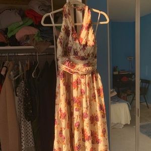 BETSEY JOHNSON HALTER DRESS